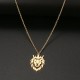 Wholesale Stainless Steel Crown Lion Necklace Wholesale Stainless Steel Crown Lion Necklace